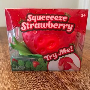 Squeeze strawberry squishy!